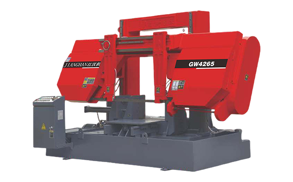 龙胜GW4265双柱龙门卧式带锯床
