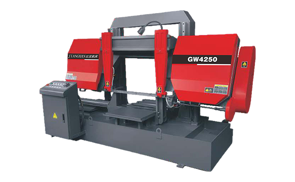 龙胜GW4250双柱龙门卧式带锯床