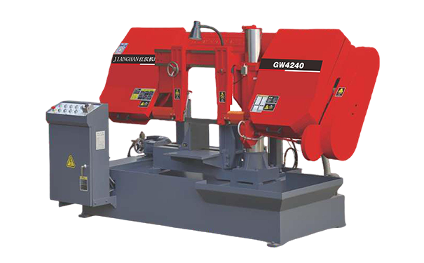 龙胜GW4240双柱卧式带锯床